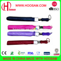 High quality anti-UV auto open 2 folding golf umbrella